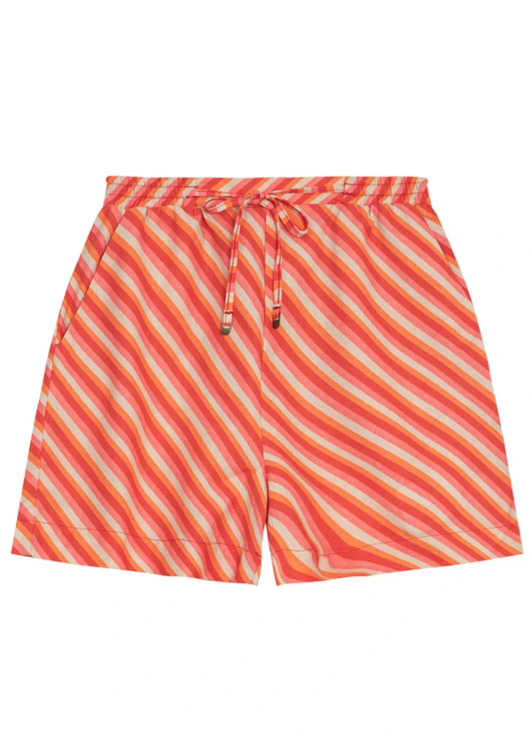 Essendi - Shorts Feminino Vermelho 6