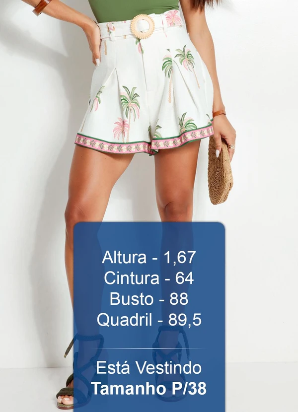 Farm - Shorts Fivela Off White 5