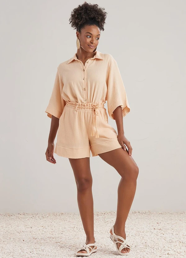 Angel - Shorts Gase Bege 3