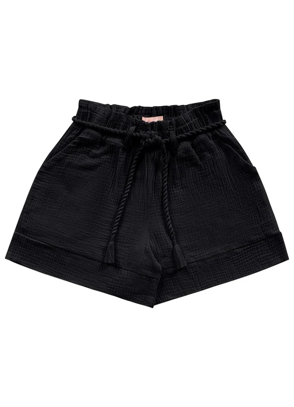 Angel - Shorts Gase Preto