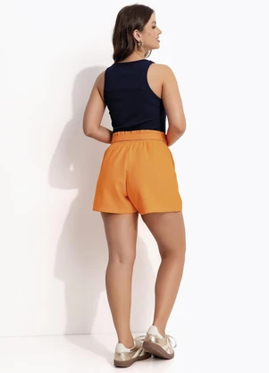 Multimarcas - Shorts Laranja - MULTIMARCAS