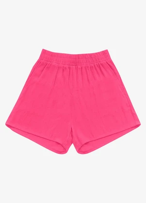 Rovitex - Shorts Linho Strong Feminino Rosa - ROVITEX