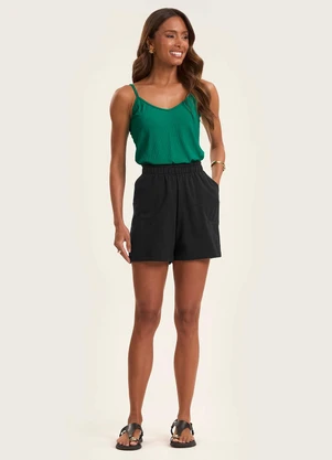 Rovitex - Shorts Moletinho Basic Preto - ROVITEX