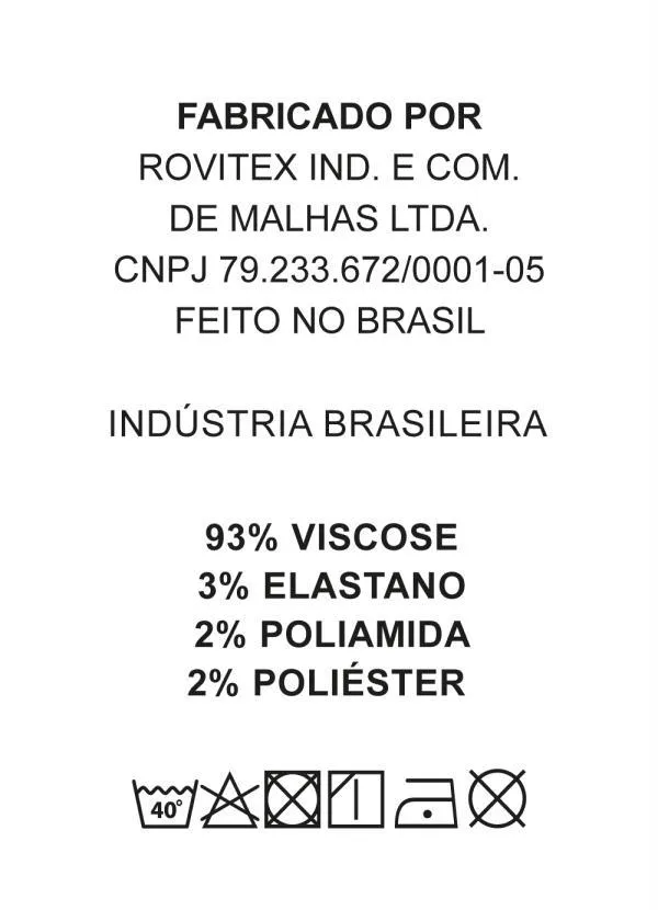 Rovitex - Shorts Preto com Fios Metalizados Rovitex 4