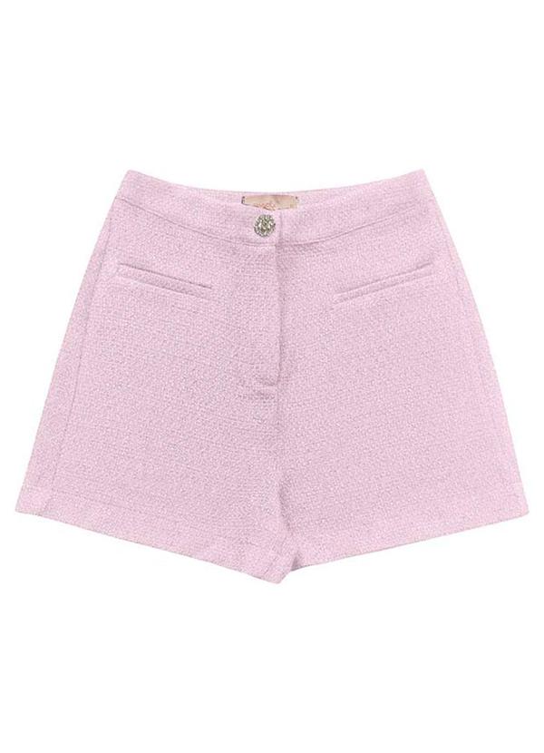 Angel - Shorts Tweed Rosa 5