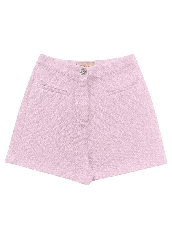 Angel - Shorts Tweed Rosa 5