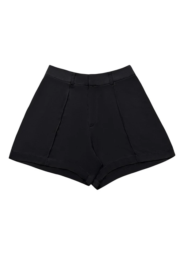 Angel - Shorts Viscose Lisa Preto