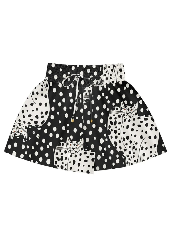 Angel - Shorts Viscose Preto