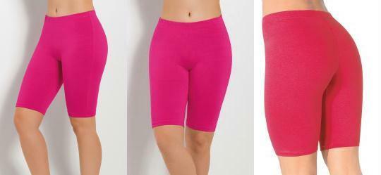 Bermuda em Cotton Pink Modelo Ciclista