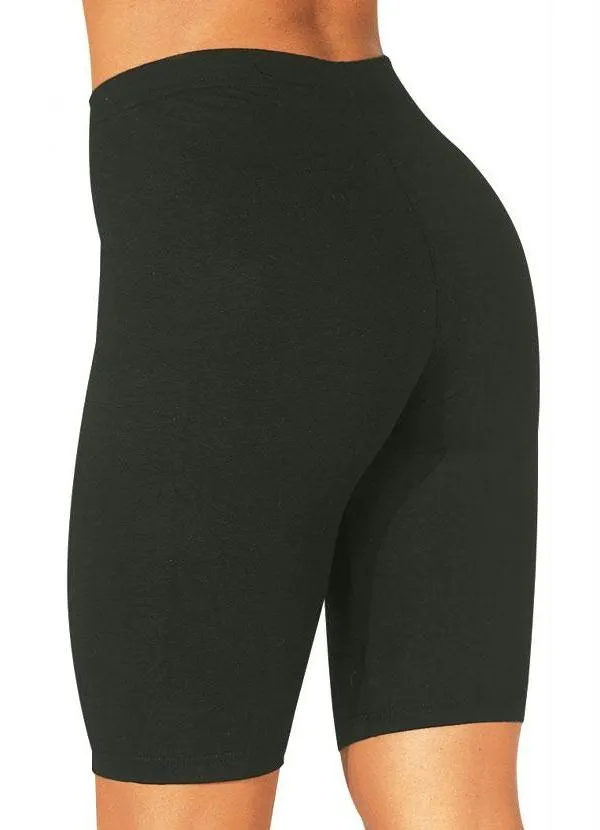 Moda Pop - Bermuda Preta Ciclista em Cotton 5