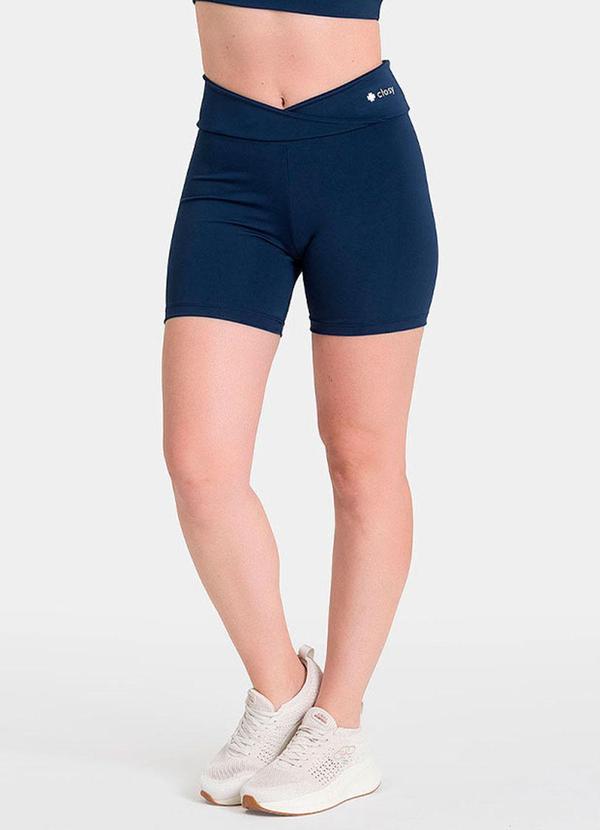 Closy - Shorts Cós Transpassado Energy Marinho