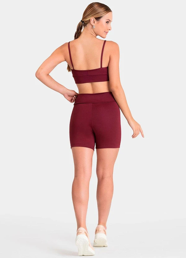 Closy - Shorts Cós Transpassado Energy Rubro 4