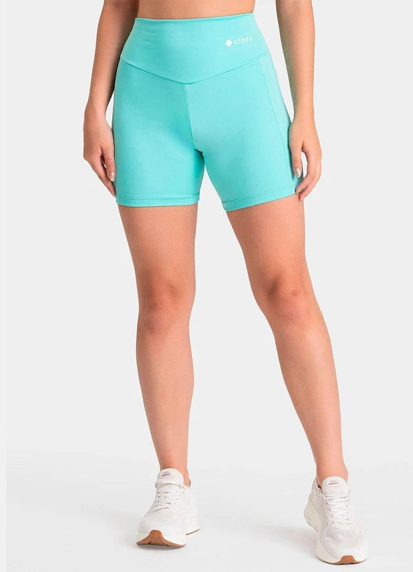 Closy - Shorts Fitness Essential Acqua