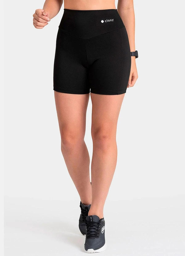 Closy - Shorts Fitness Essential Preto