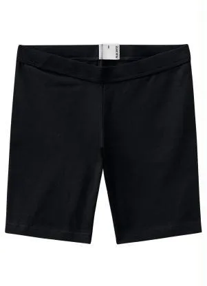 Malwee - Shorts Preta Esportivo em Cotton - MALWEE