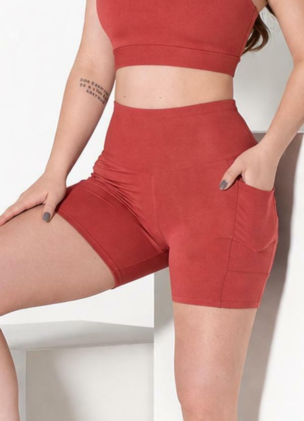 Hay Fit - Shorts Vicky Vermelho