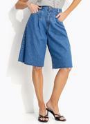 Jorts Jeans Médio Claro