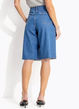 Quintess - Jorts Jeans Médio Claro - QUINTESS