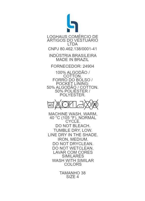 Quintess - Short Jeans Azul Escuro em Jeans 14