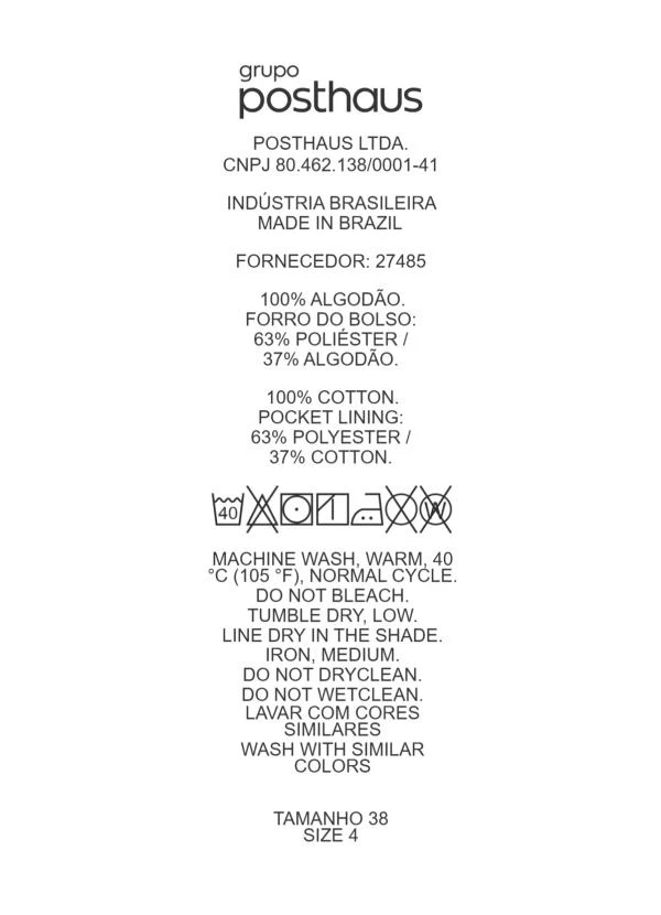 Quintess - Short Jeans Claro em Jeans 4