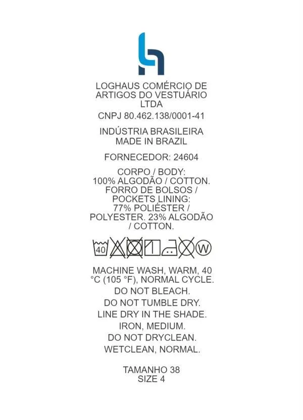 Quintess - Short Jeans com Pregas e Bolsos Funcionais 11