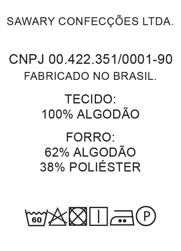 Sawary Jeans - Short Jeans com Pregas Laterais Sawary 5