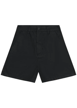 Enfim - Shorts Boyfriend Jeans Preto - ENFIM