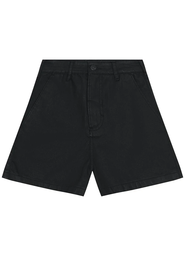 Enfim - Shorts Boyfriend Jeans Preto