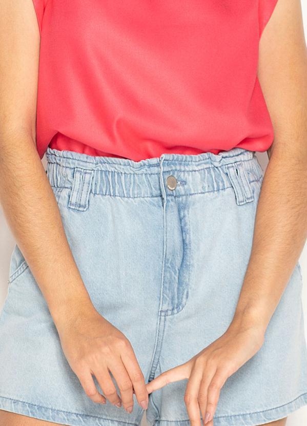 Hering - Shorts Clochard Jeans Azul 6