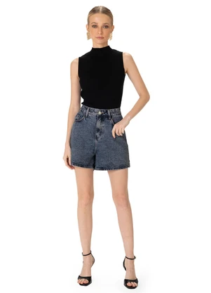 Enfim - Shorts Comfort Jeans Azul - ENFIM
