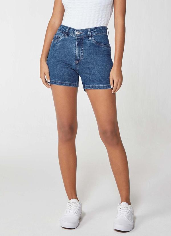 Enfim - Shorts Comfort Jeans Feminino Azul