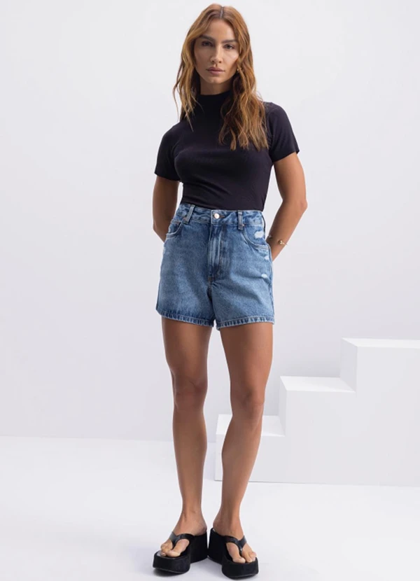 Essendi - Shorts Feminino Azul 3