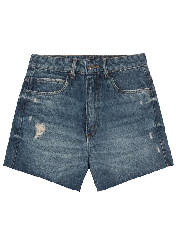 Enfim - Shorts Hot Pant Jeans Azul 3