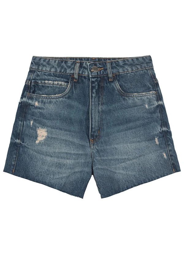 Enfim - Shorts Hot Pant Jeans Azul 3