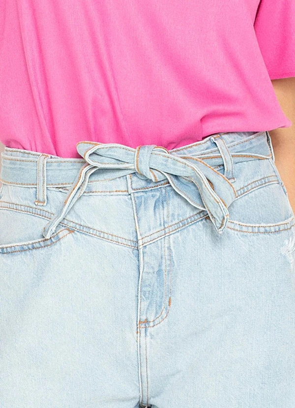 Hering - Shorts Jeans Curto Azul 10