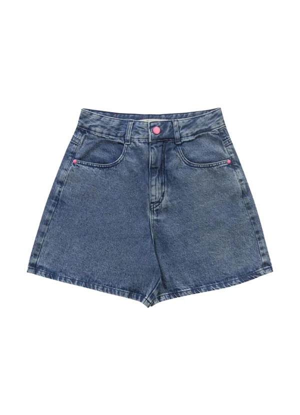 Angel - Shorts Mom Jeans Medio 4