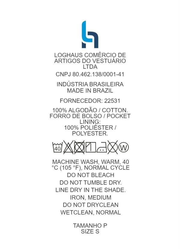 Quintess - Shorts Preto com Elástico na Cintura 6