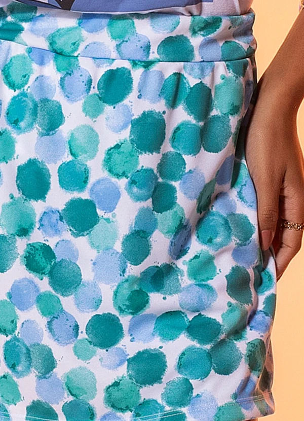 Moda Pop - Short Poá Aquarelado em Malha 5