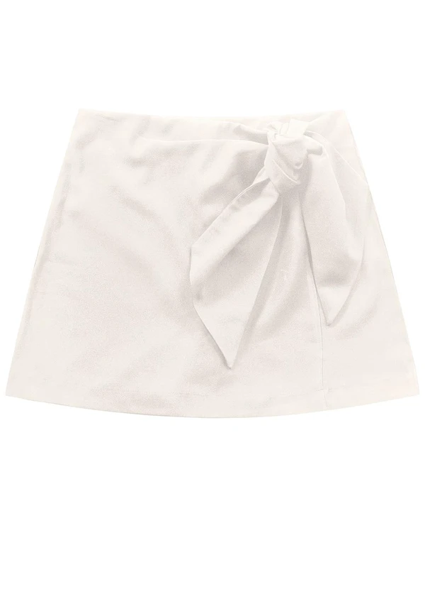 Angel - Short Saia Alfaiataria Bege