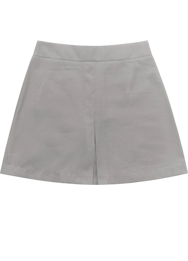 Angel - Short Saia Alfaiataria Cinza