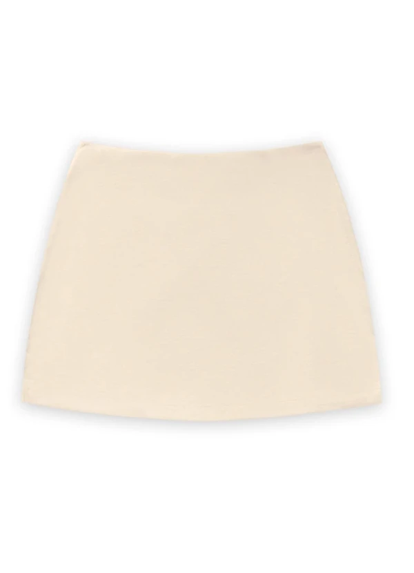 Angel - Shorts Saia Alfaiataria Bege 5