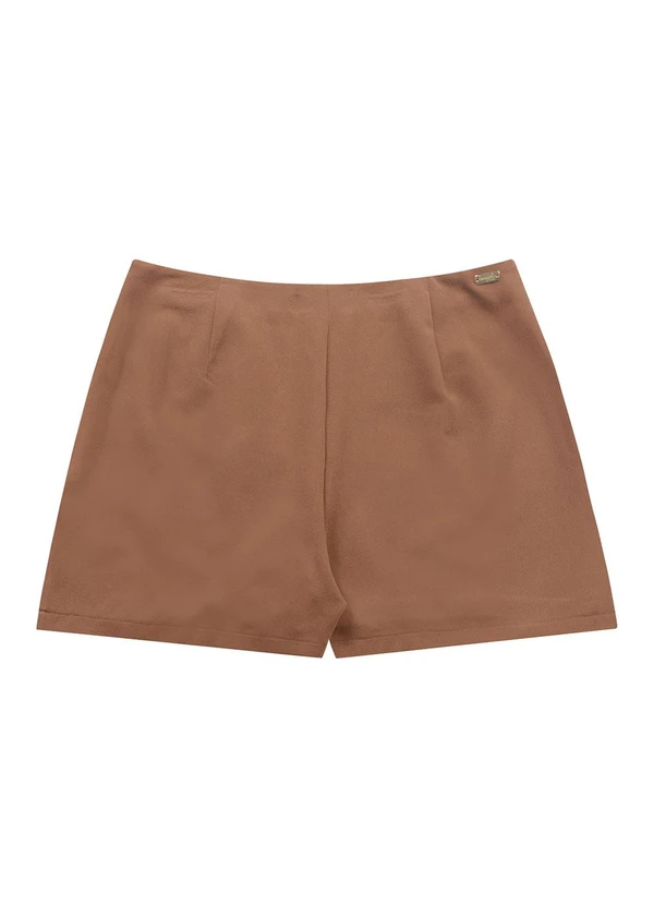 Angel - Shorts Saia Alfaiataria Marrom 5