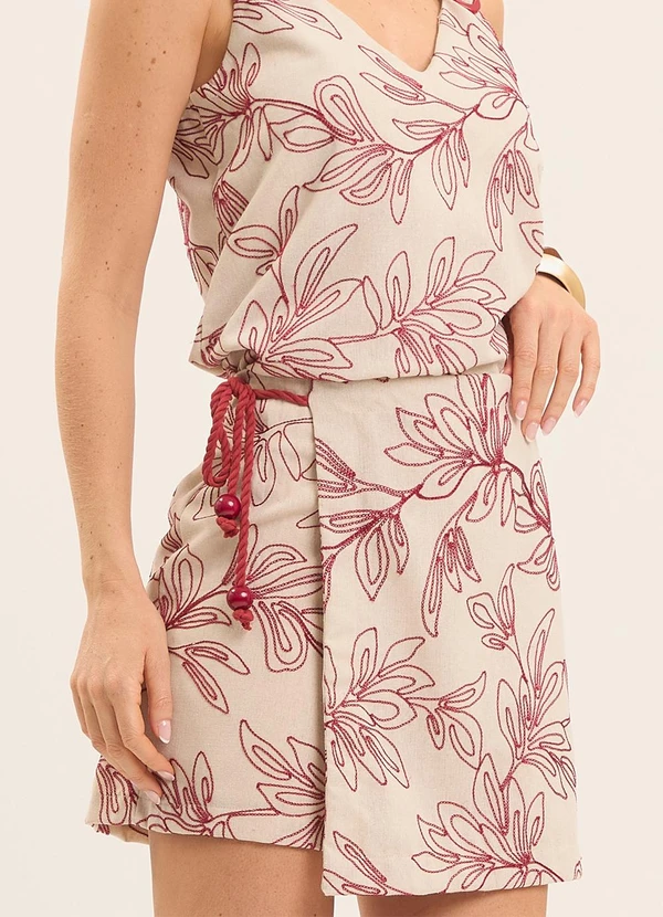 Doce Trama - Shorts-Saia Celebration Bordada Branco 5