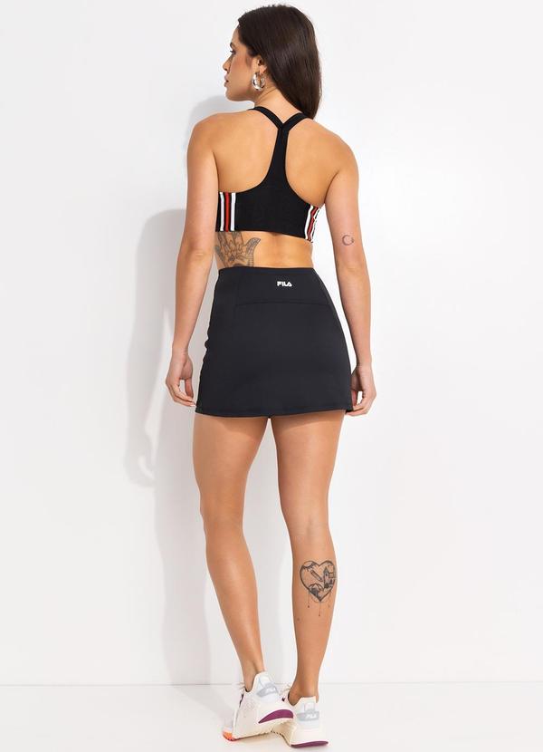 Fila - Skort Feminino Future Sports Preto 4