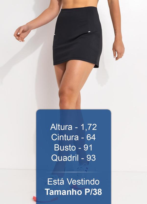 Fila - Skort Feminino Future Sports Preto 5