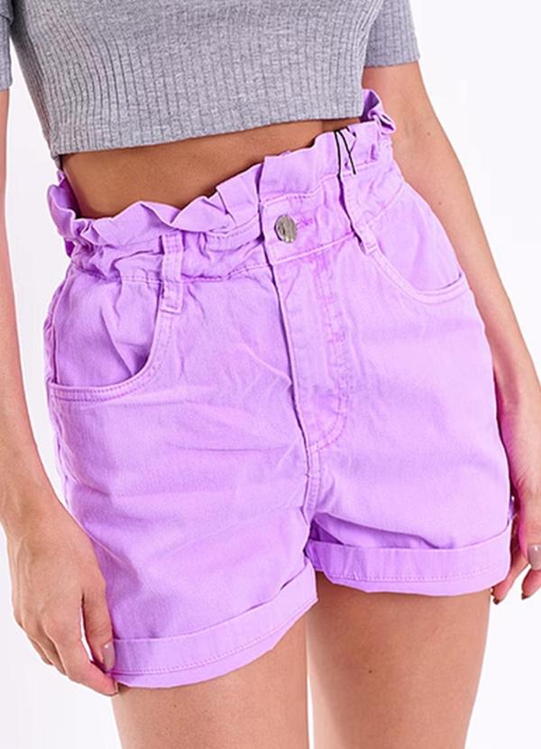 Amo Brand - Short Elástico Cós Clochard Lilás