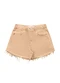 Angel - Short Hot Pants DenimBranco - variação: Bege