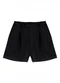 Enfim - Shorts Alfaiataria com Pregas Areia - variação: Preto