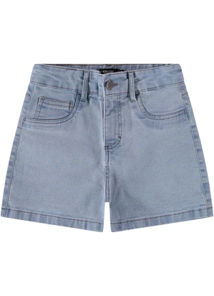 Enfim - Shorts Azul Claro Comfort em Jeans - ENFIM