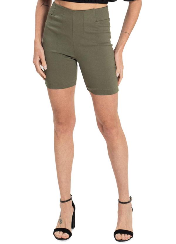 Endless - Shorts Bengaline Feminino Verde